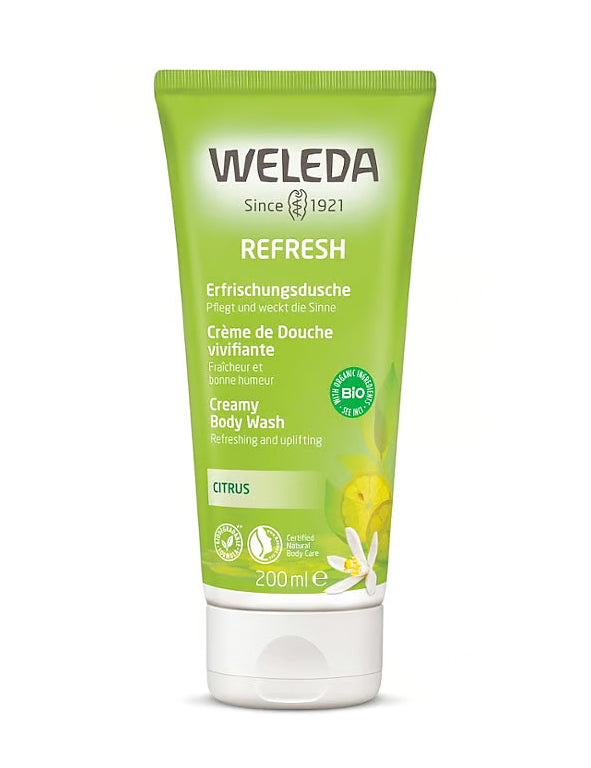 Weleda doccia cremosa al Limone Refresh