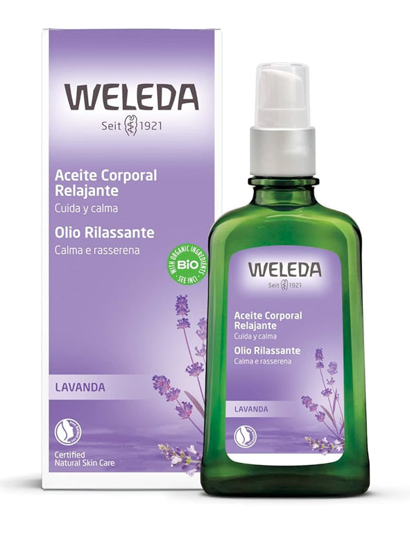 Weleda Olio corpo rilassante alla lavanda
