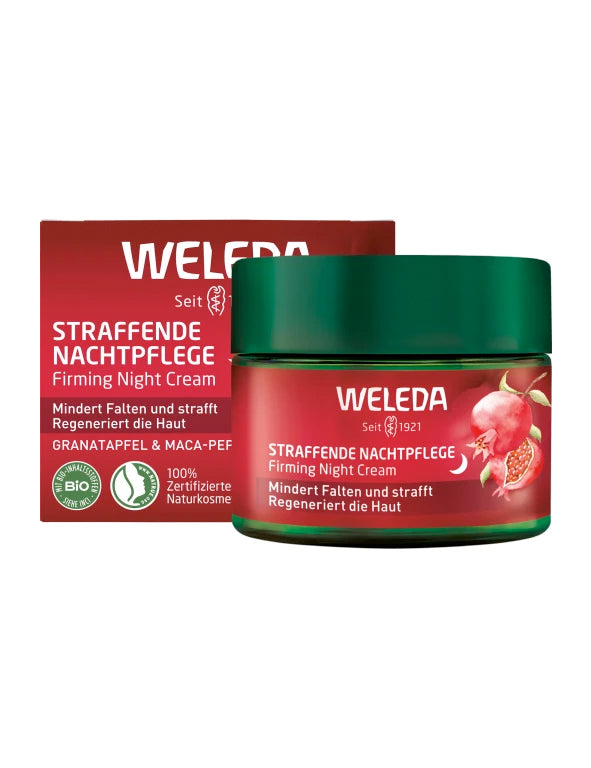 Weleda Crema notte rassodante melograno & peptidi di Maca
