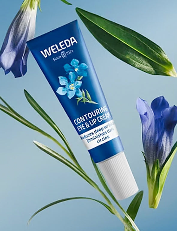 Weleda Genziana blu & stella alpina - crema contorno occhi e labbra