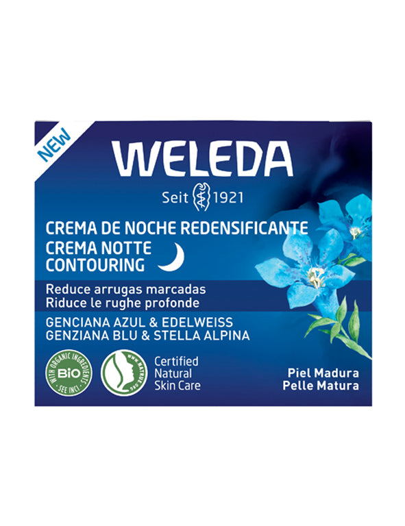 Weleda Genziana blu & stella alpina - crema notte