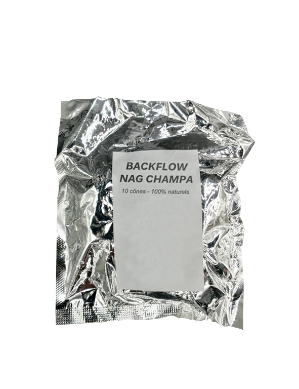 Incenso backflow Nag Champa - coni