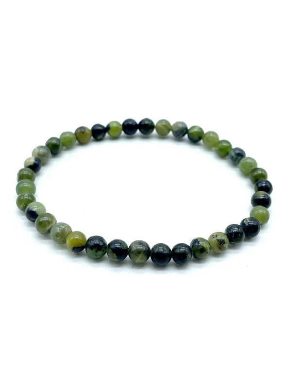Bracciale Giada Nefrite - 4 mm