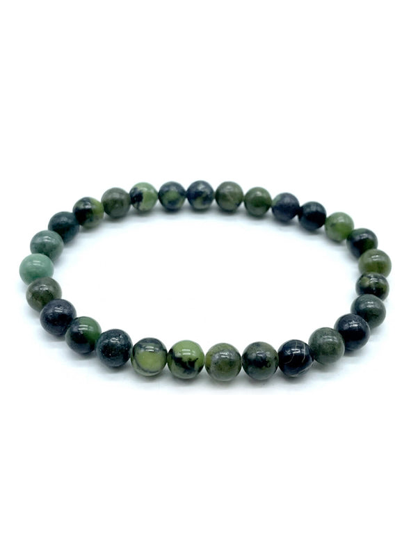 Bracciale Giada Nefrite - 6 mm