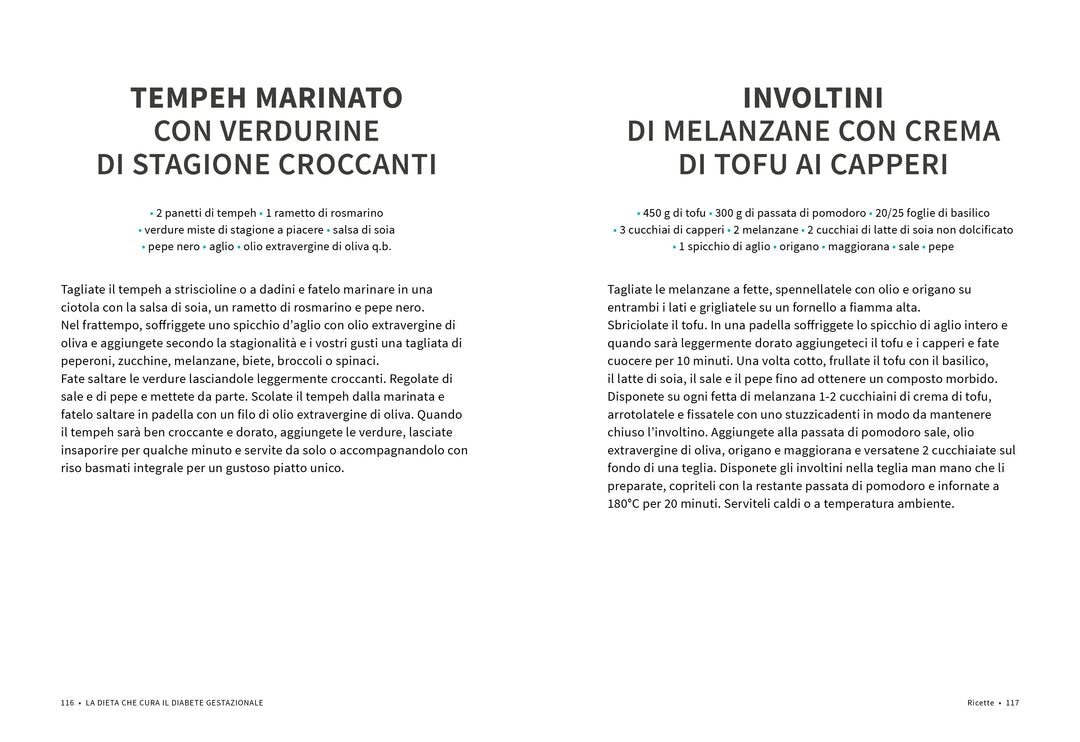 La dieta che cura il diabete gestazionale