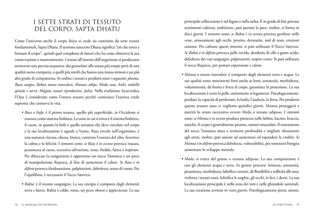 Il Manuale di Ayurveda