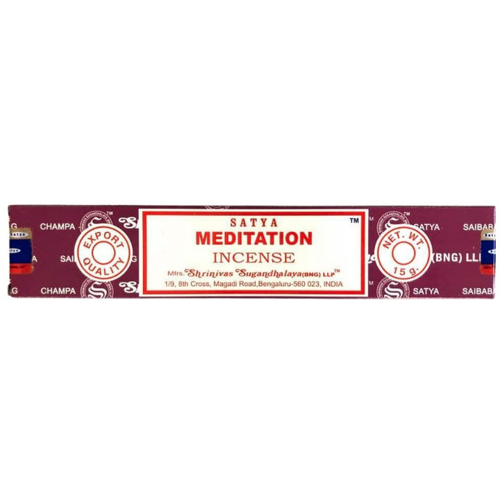Incenso Satya Meditation - bastoncini