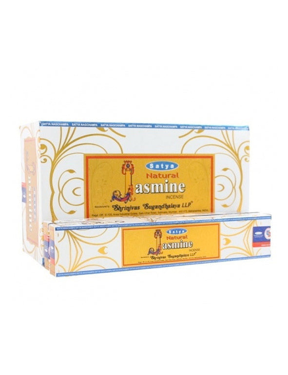 Incenso Natural Jasmine Satya - bastoncini