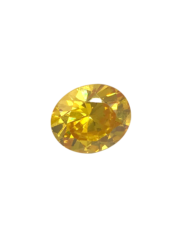 Citrino taglio diamante - rotonda