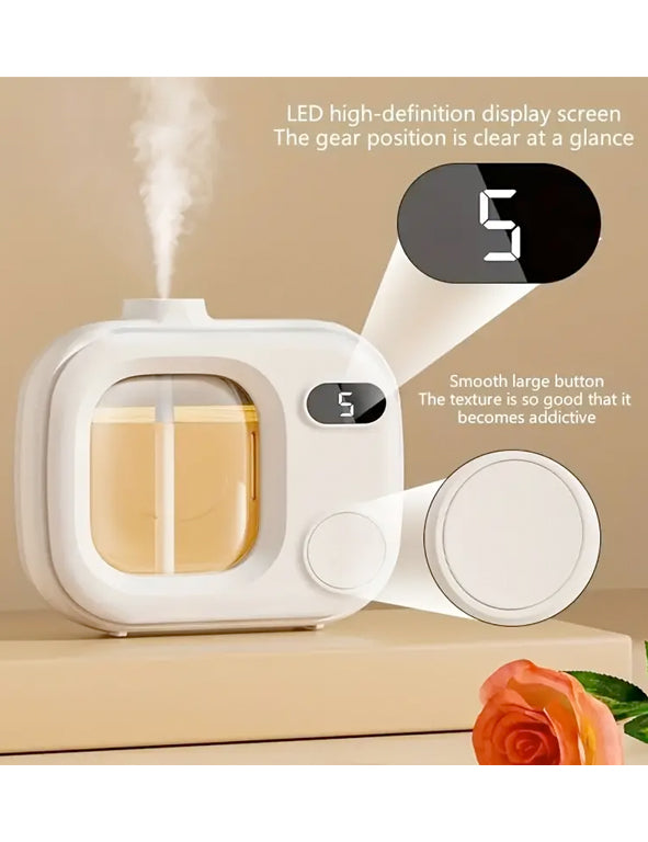 Diffusore di essenze con timer regolabile e 5 velocità