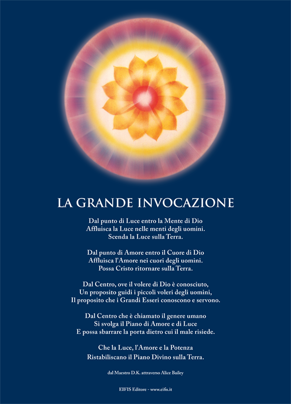 Poster La Grande Invocazione