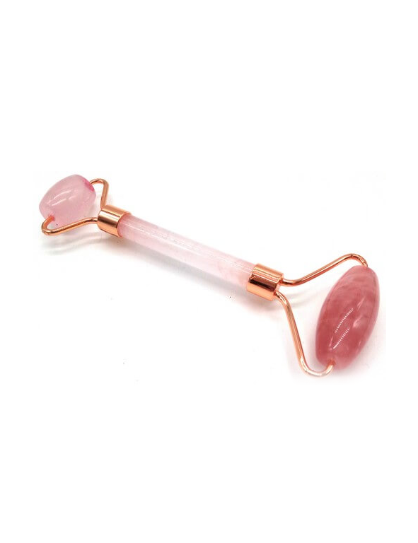Rullo da massaggio doppio - Quarzo rosa