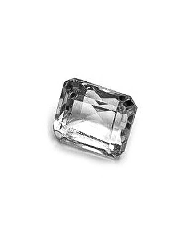 Quarzo Ialino trasparente taglio diamante - quadrato
