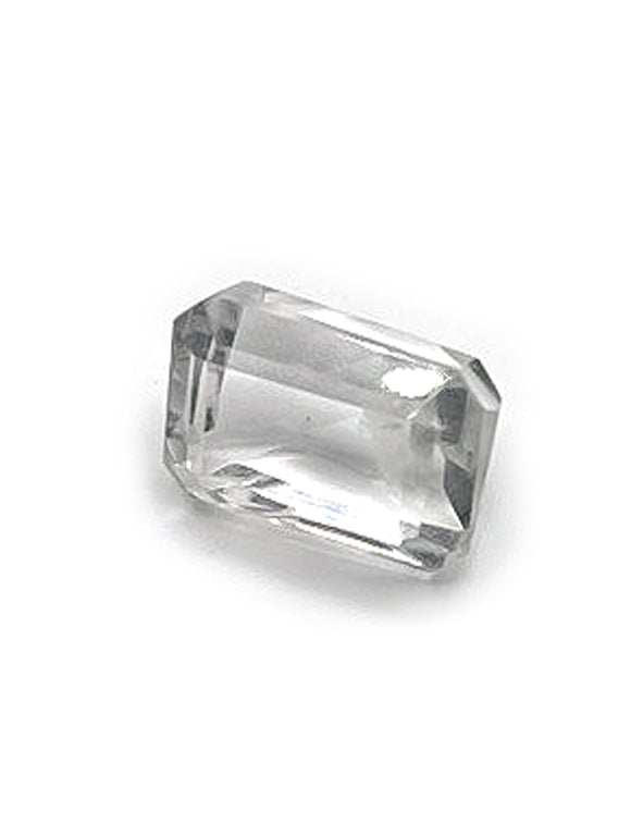 Quarzo Ialino trasparente taglio diamante - rettangolare