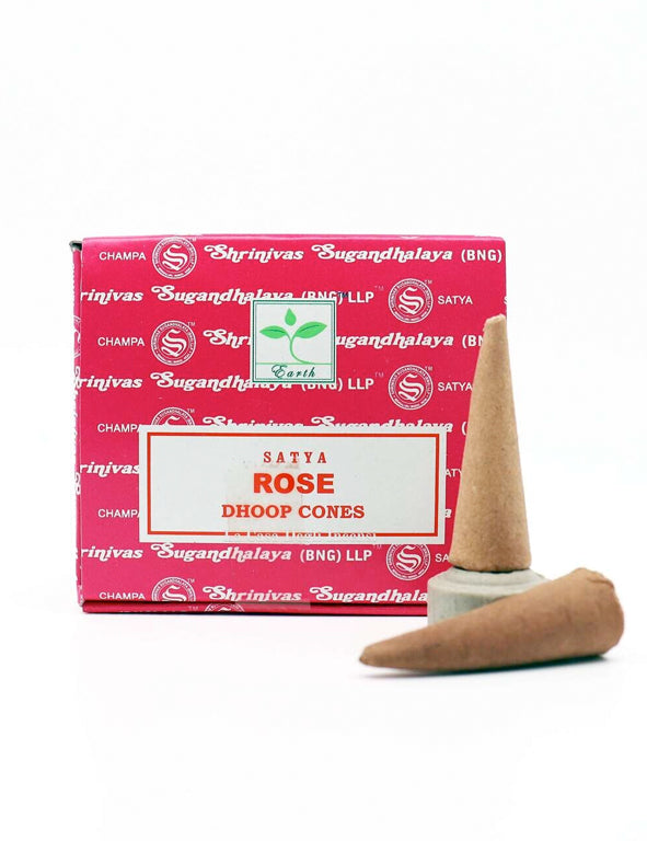 Incenso Rosa Satya - coni