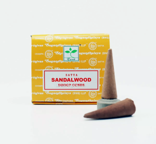 Incenso Sandalwood Satya - coni