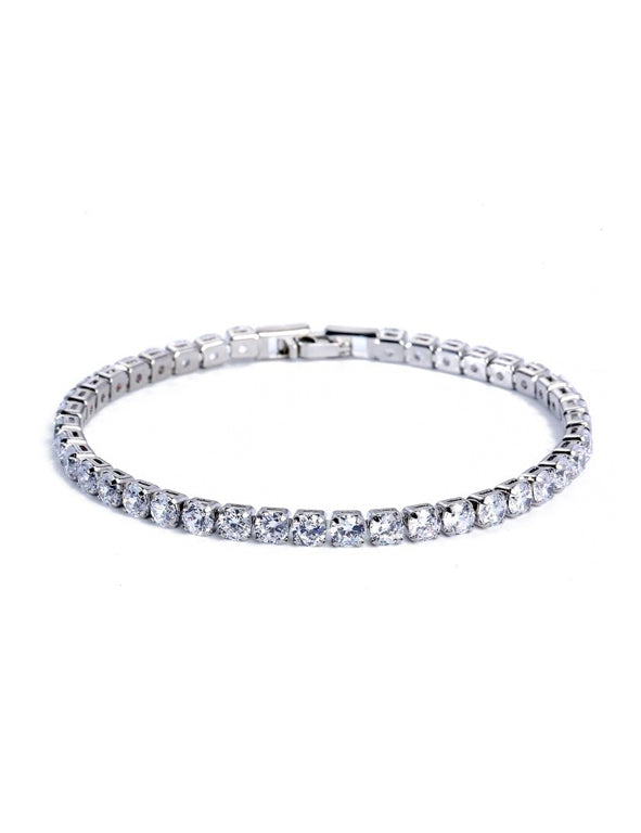 Bracciale in zirconi - trasparenti