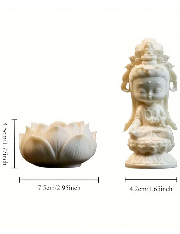 Statua avorio - Quan Yin