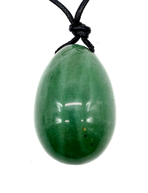 Yoni Egg Avventurina verde - 4,5 cm