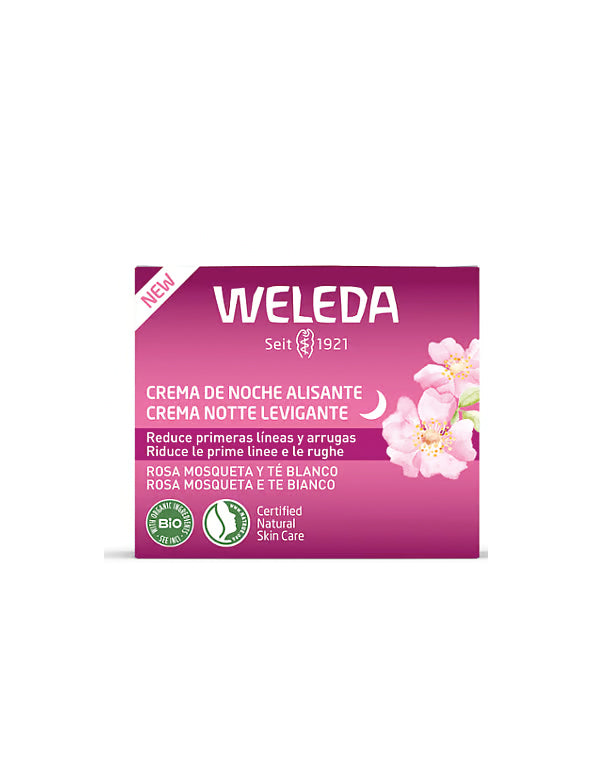 Weleda Rosa mosqueta e te bianco - crema notte levigante