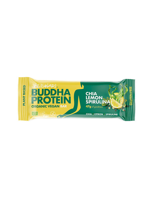 Buddha Protein - barretta chia, spirulina e limone