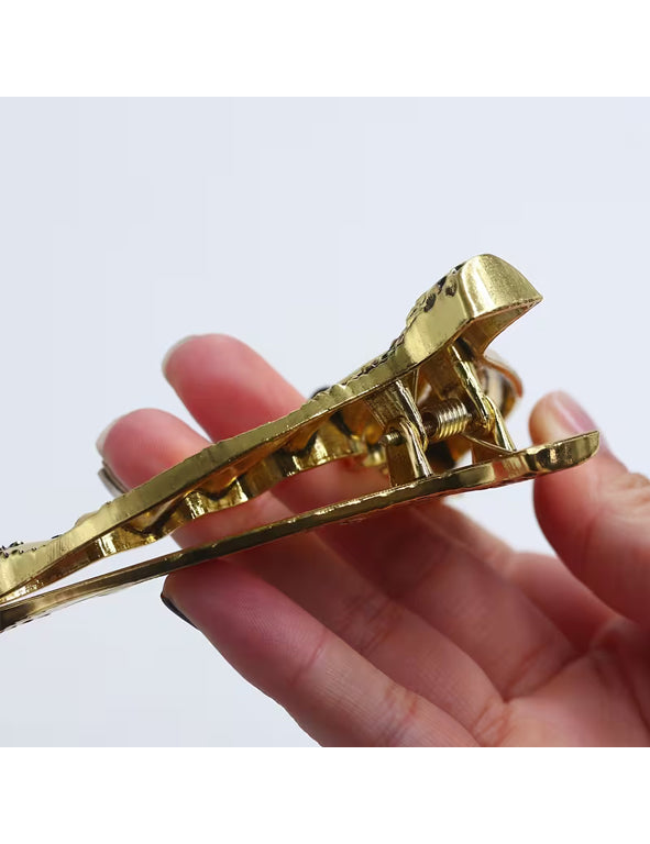 Pinza ferma carte Coda di Sirena Dorata – Segnalibro in Metallo