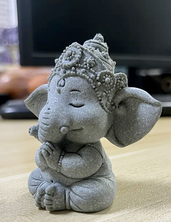 Statua - Baby Ganesh preghiera