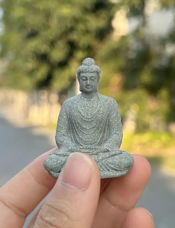 Statua resina Buddha Amitabha