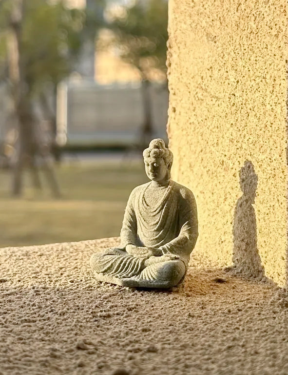 Statua resina Buddha Amitabha