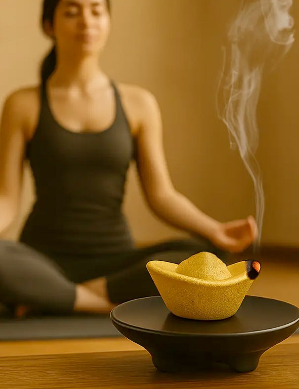 Incenso Sandalo - yuanbao dorato