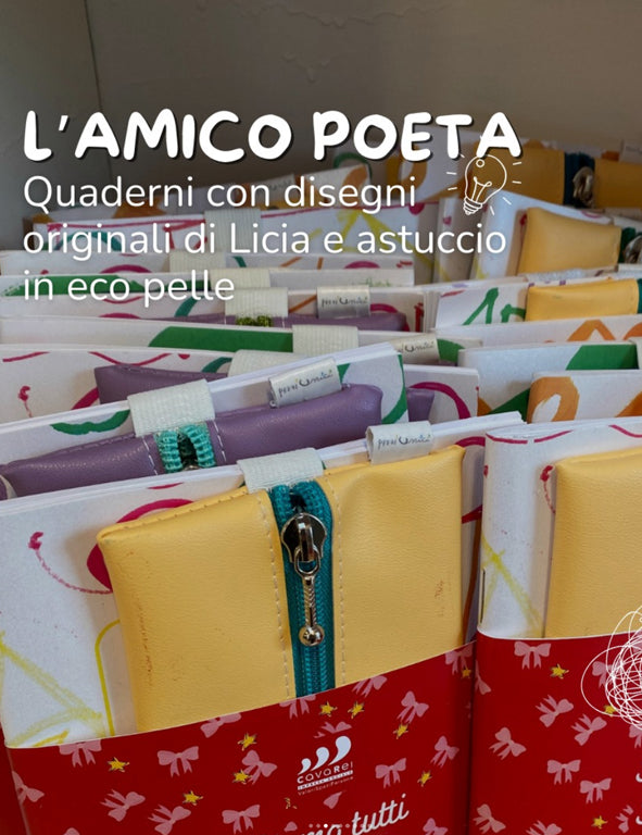 Quaderno A5 con astuccio - CAVAREI