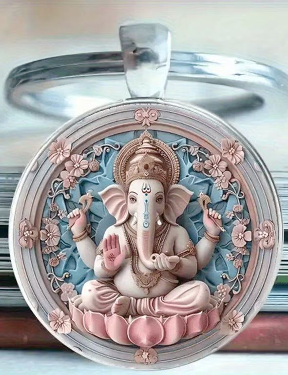 Portachiavi ciondolo Ganesh