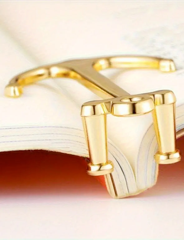 Segnalibro Ancora dorata