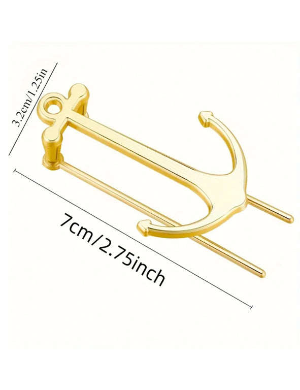 Segnalibro Ancora dorata