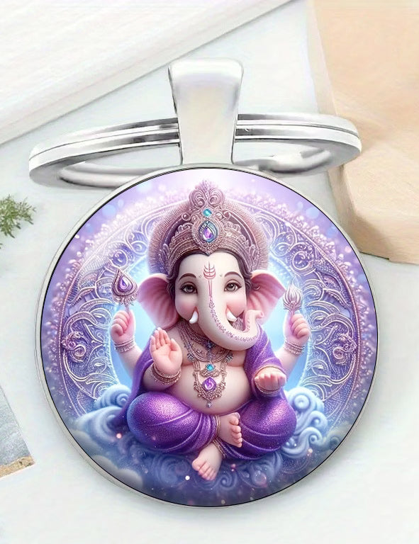 Portachiavi ciondolo Ganesh