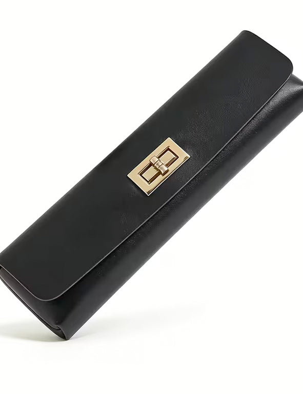 Astuccio in PU con chiusura oro