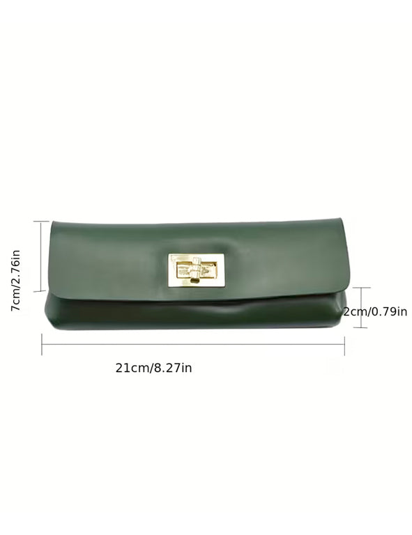 Astuccio in PU con chiusura oro