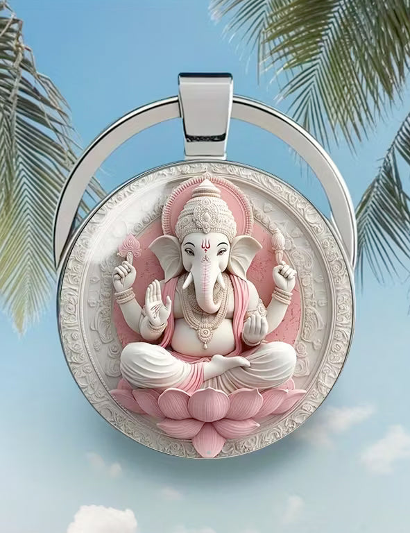 Portachiavi ciondolo Ganesh