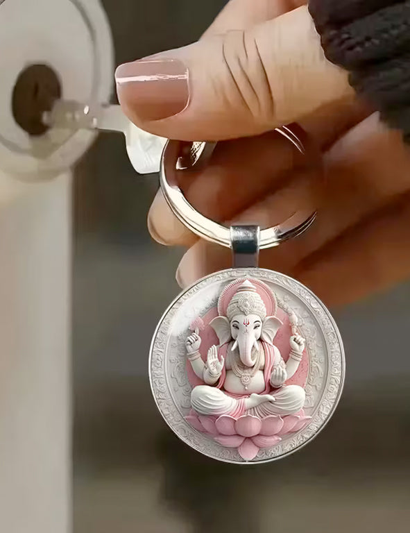 Portachiavi ciondolo Ganesh