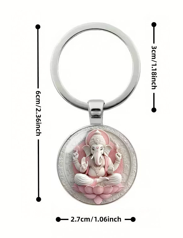 Portachiavi ciondolo Ganesh