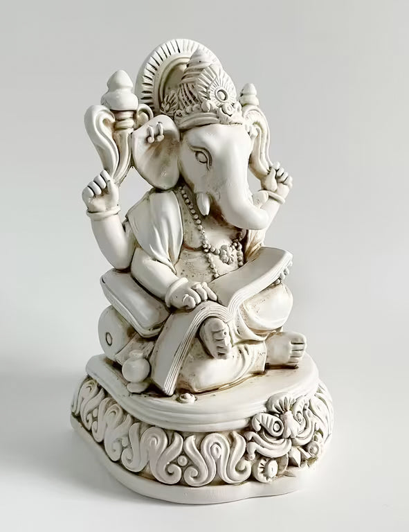 Statua Ganesh - bianca