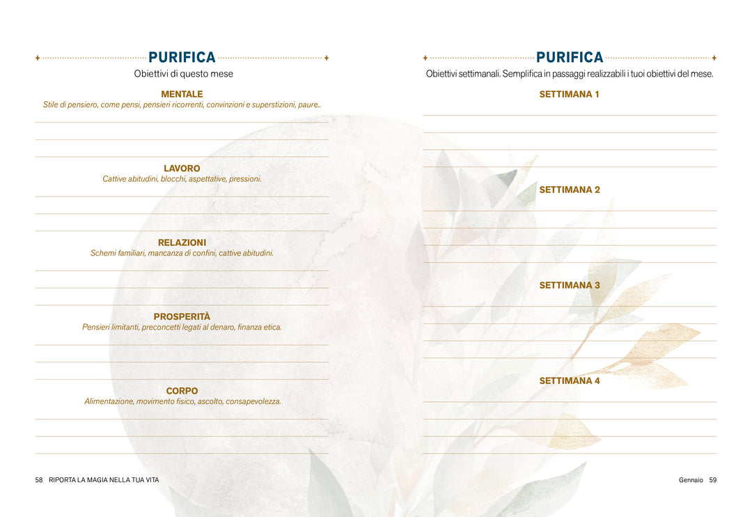 eBook - Planner - Riporta la Magia nella tua Vita
