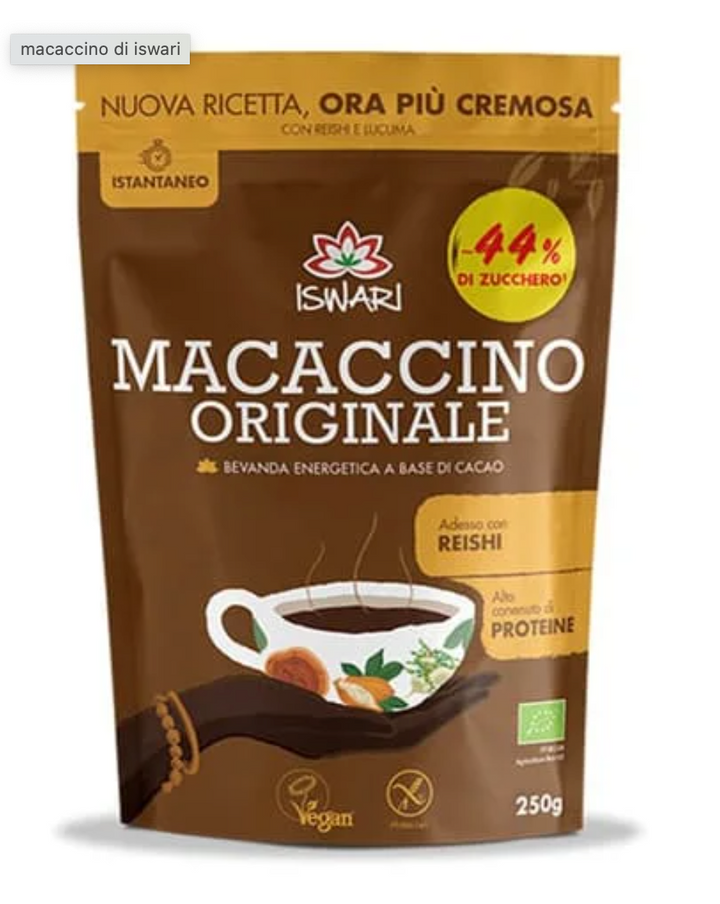 Macaccino originale, con Reishi