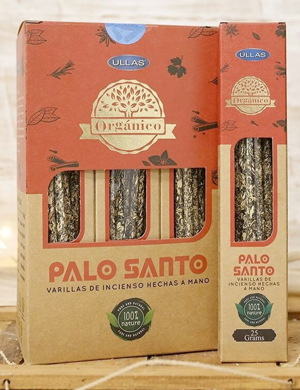 Incenso Palo Santo biologico ULLAS - bastoncini