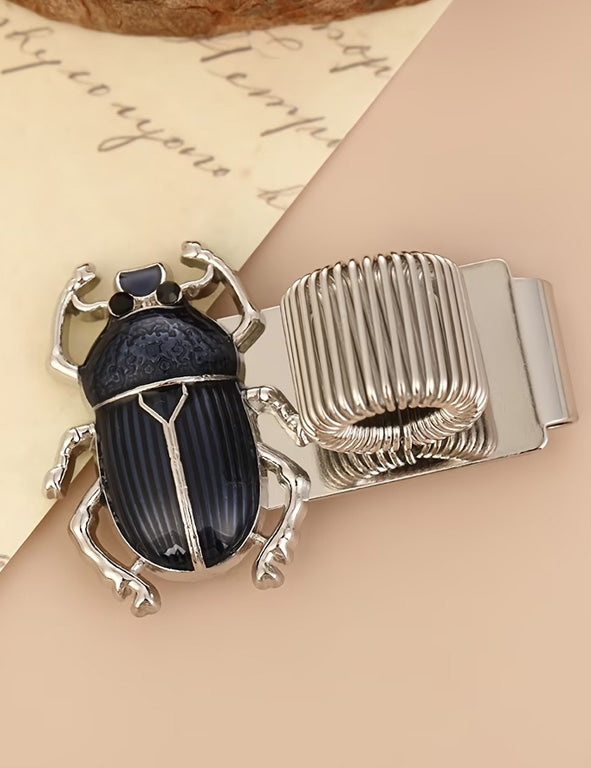 Porta penna molla scarabeo