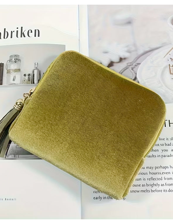 Pochette multiscomparto per cristalli e gioielli