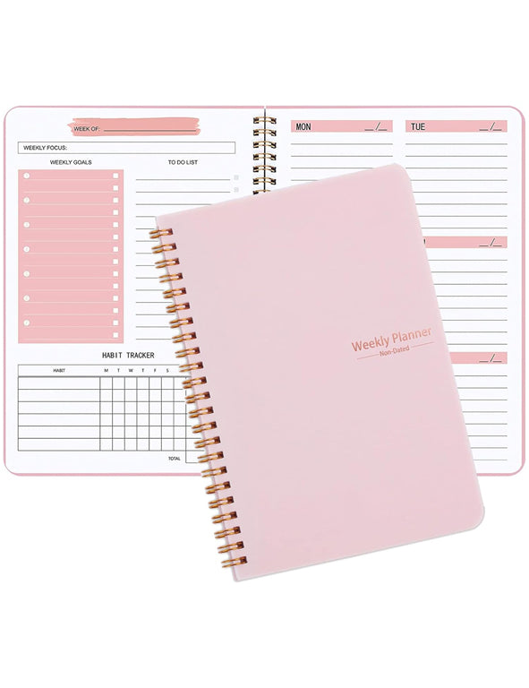 Weekly Planner spirale – 52 Settimane