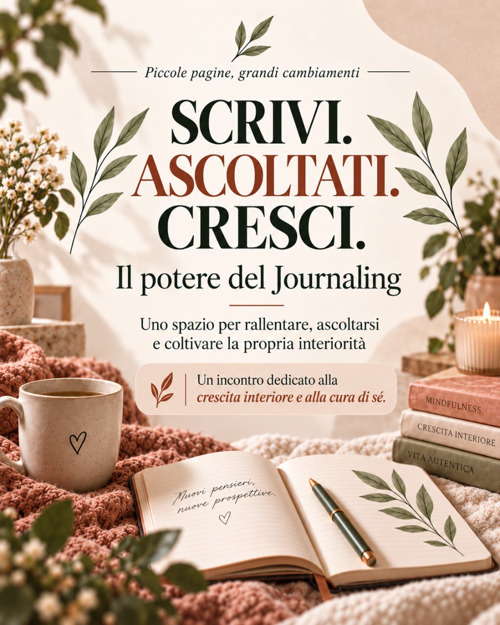 Scrivi. Ascoltati. Cresci. – Il potere del Journaling